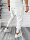 Trening barbati pantaloni + hanorac alb K031 87-4.3